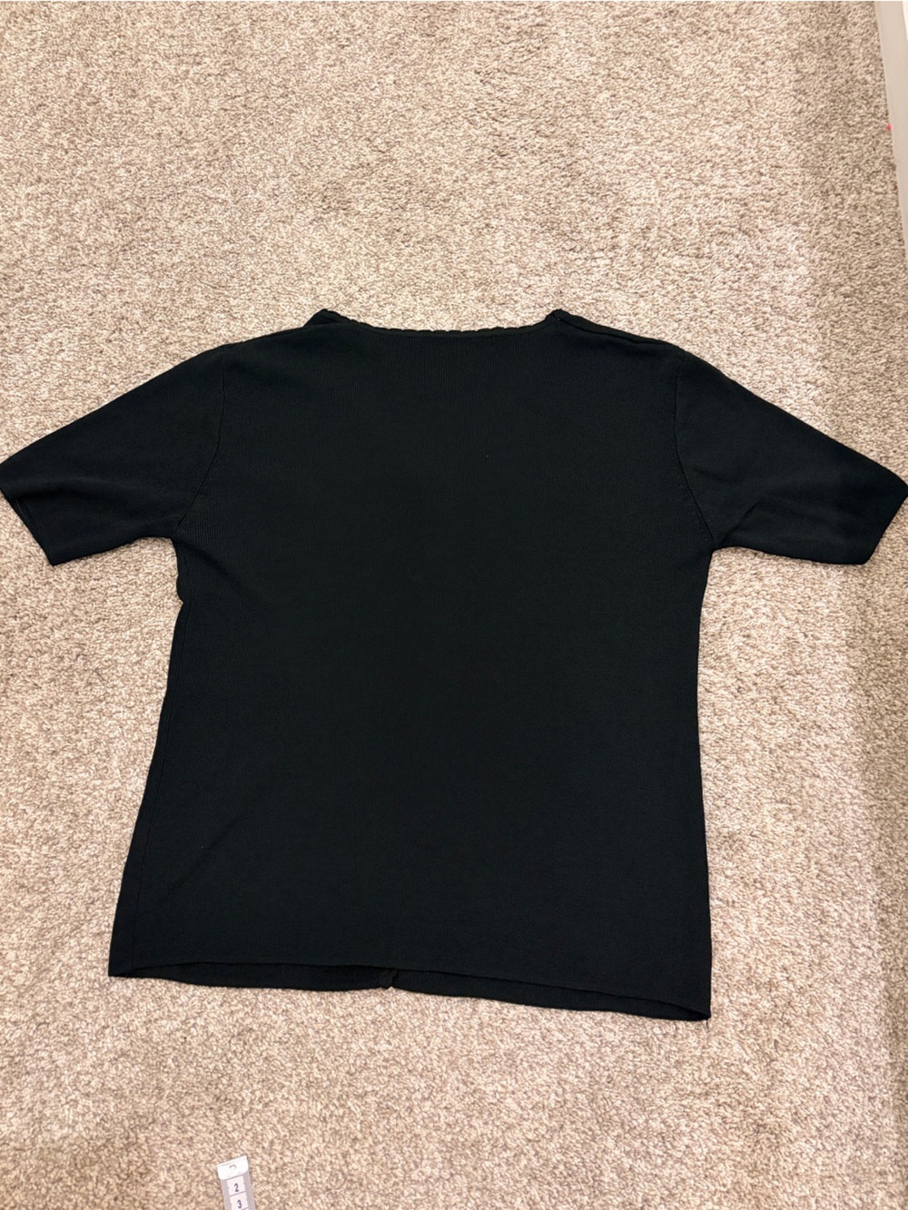 VINTAGE Black Top | Button Down  - M/L - Picture 2 of 6